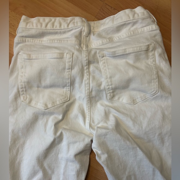 Everlane The High Rise Skinny Jean Womens Sz 29 TALL White Denim Stretch Classic - Picture 5 of 7